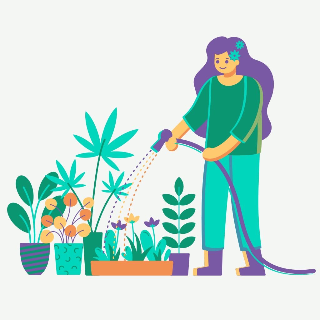 Riego cultivo indoor/Riego para jardín