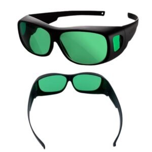 Gafas para cultivo verde para led electrogrow + funda rígida