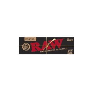 Raw Black Line 1/4 caja caja 24 unidades