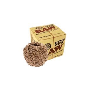 Raw Cuerda Hemp Wick 76 metros