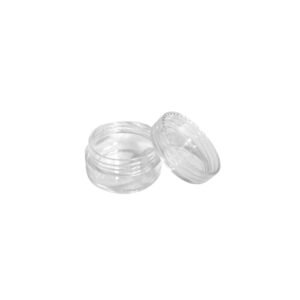 Recipiente acrílico transparente 5ml