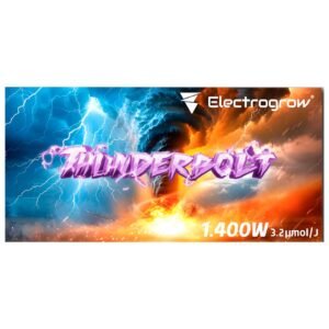 Luminaria Led Thunderbolt 1.400w 3.2 μmol / J Electrogrow